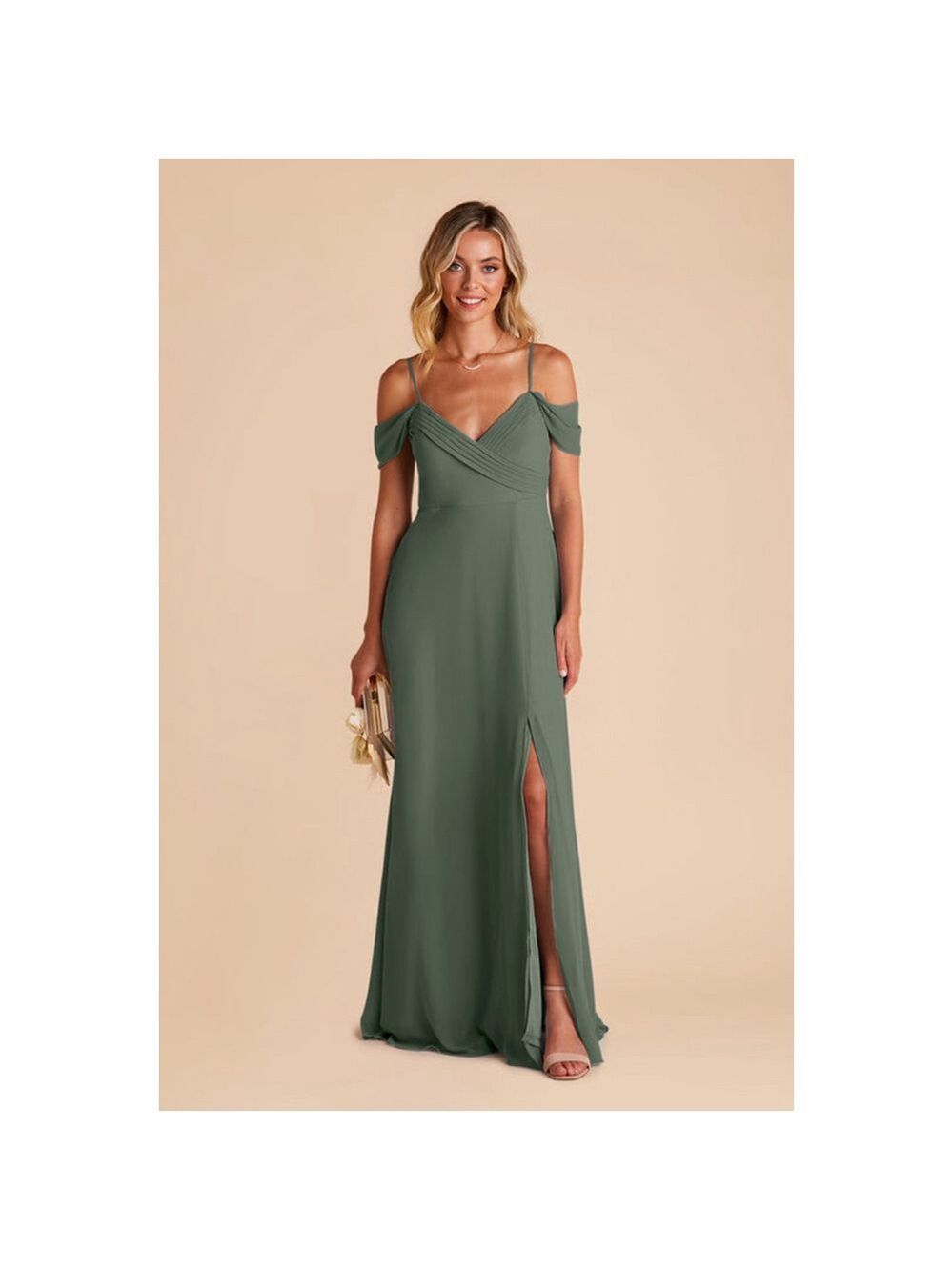 NEW Birdy Grey Emerald Green Formal Dress Size M